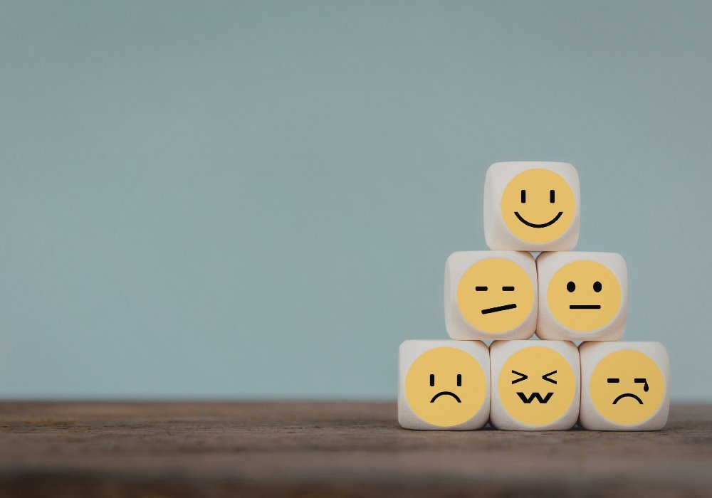 Gestion des émotions, blocs de cubes symboliques